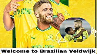 PSL TRANSFER NEWS Welcome to Mamelodi Sundowns the home of Champions Lars Veldwijk [upl. by Zina]