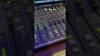 SSL Big Six mixing console What is your favorite console to mix on [upl. by Eciral]