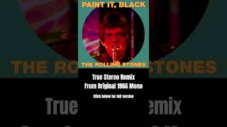 The Rolling Stones quotPaint It Blackquot High Voltage True Stereo Remix rock [upl. by Jerrilyn]