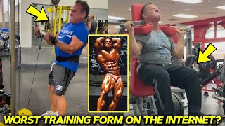 Rich Gasparis Hilarious Lifting Form [upl. by Yrol829]