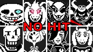 ❚Undertale❙All Bosses ❰No Hit❱❚ [upl. by Pradeep217]