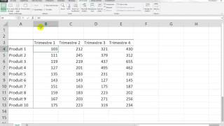 Comment figer les lignes et les colonnes sur Excel  figer les volets [upl. by Harriot]