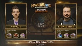 Hearthstone Artosis VS Kripparrian Game 2 [upl. by Florentia]