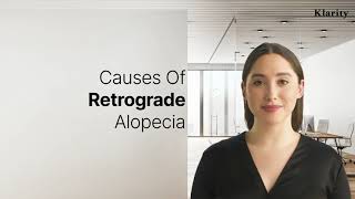 Causes of retrograde alopecia [upl. by Yednarb]