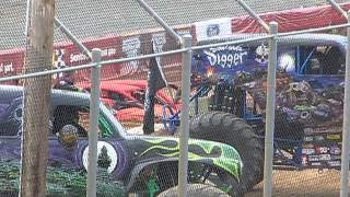 2013 Hagerstown Speedway Monster Jam Intro 2 [upl. by Ltsyrk]