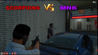 SCORPIONS VS MNK  Car Repairing  NoPixel [upl. by Arsi31]