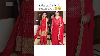 🤗Kis no Ke outfits jyada achche hai suyashfamilysuyash [upl. by Tingley]