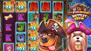 THE DOG HOUSE MUTTLEY CREW NEW SLOT HIGHSTAKE BONUS BUY SESSION [upl. by Nirok]