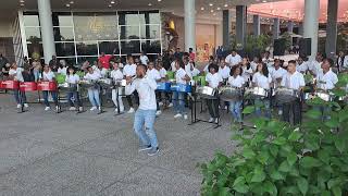 Dingolay  Pan Elders Youth Steel Orchestra at the C3 Courtyard [upl. by Shepperd]