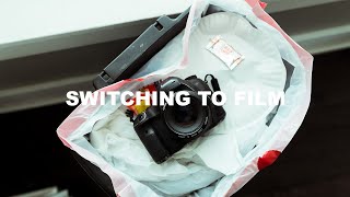 WHY I SWITCHED TO FILM THROWING MY DSLR AWAY [upl. by Madaih]