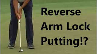 Reverse Arm Lock Putting  Pinhawk Deadbolt Putter Review [upl. by Yeslrahc]