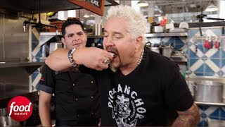 All New Friday 98c  Diners Driveins and Dives with Guy Fieri  Food Network [upl. by Yasibit]