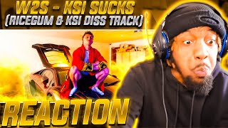 HARRY DESTROYED KSI  W2S  KSI Sucks RiceGum amp KSI Diss Track REACTION [upl. by Brande]