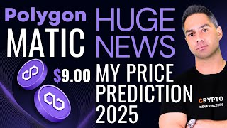 Polygon MATIC HUGE Partnerships  News  Can MATIC Hit 9 and When Polygon Price Prediction 2025 [upl. by Galanti]