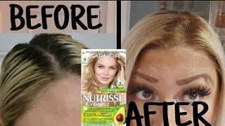 Garnier Nutrisse light blonde Review 💋 [upl. by Emmey571]