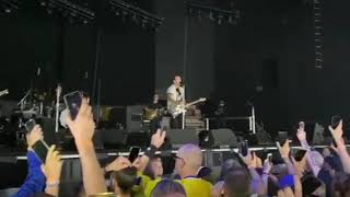 Eddie Vedder talks about Roskilde tragedy Pearl Jam Copenaghen 752022 [upl. by Sabina]