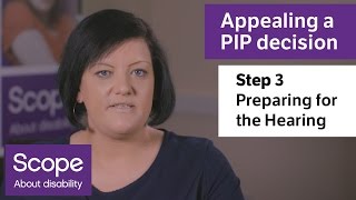 How to Appeal a PIP Decision Step Three  Preparing For The Hearing [upl. by Nnylylloh]