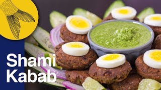 Shami Kabab Recipe—Ramzan and Eid Special Recipe  Easy panfried ground mutton or beef kebabs [upl. by Cr576]