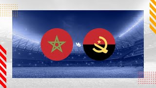 MARROCOS X ANGOLA AO VIVO AMISTOSOS INTERNACIONAIS MOROCCO V ANGOLA LIVE [upl. by Ahsotan]