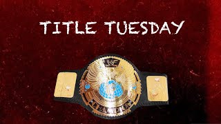 WWE Big Eagle Championship  Title Tuesday [upl. by Ilegna]