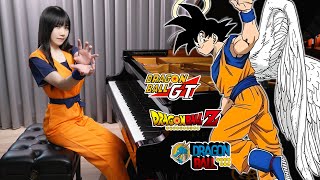 RIP Akira Toriyama 🟠DRAGON BALL LYRICAL PIANO MEDLEY🟠 Rus Piano🐉 [upl. by Ilan]