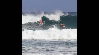 Surfing Hawaii surf surfers longboard supsurfing surfing northshore haleiwa chuns waves [upl. by Ayit]