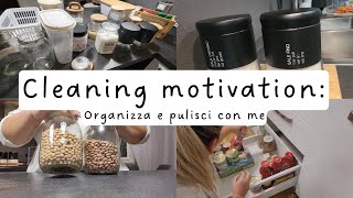 Cleaning Motivation Organizza e pulisci con me DispensaPulizie [upl. by Marita3]