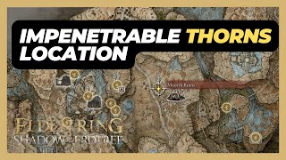 How to Get Impenetrable Thorns Location  Elden Ring Shadow of the Erdtree [upl. by Etnaik]