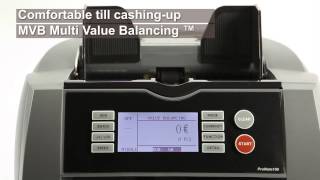 ProNote100 banknote counter  ideal basic model for retail [upl. by Leahsim]