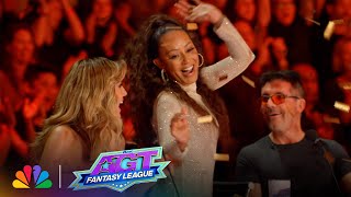 Golden Buzzer Moment  Billy amp Emily England  AGT Fantasy League 2024 [upl. by Rachele]