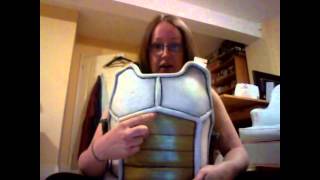 Lets make  How to make Dragonball Saiyan armour for cosplay [upl. by Suiddaht]