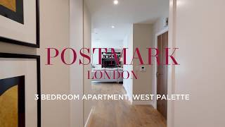 Luxury 3 Bedroom Show Apartment  Postmark London [upl. by Areis]