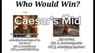 Caesars mid [upl. by Chiarra263]