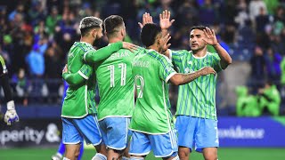 Sounders score five on CF Montréal in opening win of season [upl. by Marlee]