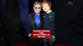 Ed Sheeran and Elton Johns Merry Christmas was written ON Christmas [upl. by Messing806]