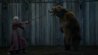 Game of Thrones S03E07  The Bear scene [upl. by Gemina]