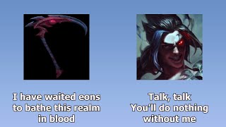 The relationship between Kayn and Rhaast [upl. by Dolan]