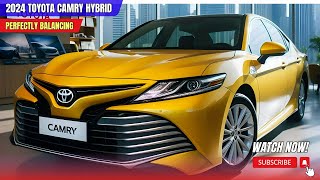 2024 Toyota Camry Hybrid A Refined Blend of Efficiency and Comfort  Toyota Hybrid Cars Sedan Cars [upl. by Carlynn189]