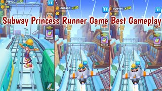 Subway Princess Runner Game  Princess Run Game 2024  Android  iOS Gameplay HD [upl. by Pollyanna]