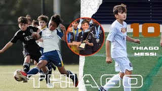 How Good Thiago Messi Has Become Now😲 [upl. by Iy34]