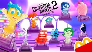 NOVA COLEÇÃO DIVERTIDA MENTE 2 TODOS OS BONECOS MCLANCHE FELIZ MC DONALDS MAIO 2024 INSIDE OUT 2 [upl. by Giamo918]