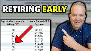 What Happens To CPP If You Retire Early When To Take It [upl. by Lin704]