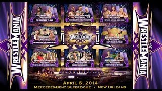 WWE Figurines  Wrestlemania 30 highlights HD [upl. by Norad634]