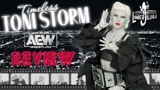 Toni Storm “Timeless” AEW Figure Review  Ringside Exclusive Womens Wrestling Figure Review [upl. by Nerred]