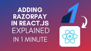 How To Add Razorpay In Reactjs 2024 [upl. by Krongold188]