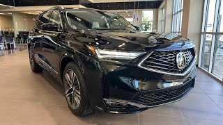 Majestic Black 2025 Acura MDX Advance Walkaround [upl. by Stenger]