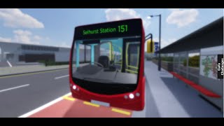 Croydon Roblox  Waddon Marsh to Selhurst Station  Custom Route [upl. by Gordie746]