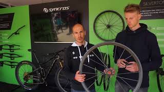 SOC18  Syncros explains their 1250g full carbon 29er MTB wheels [upl. by Mattie]