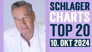 Schlager Charts Top 20  10 Oktober 2024 [upl. by Champagne418]