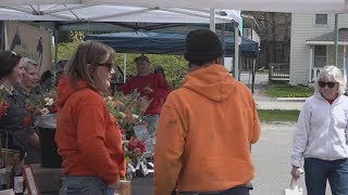 Farmers markets resume outdoor venues as weather gets warmer in Maine [upl. by Aynwad]